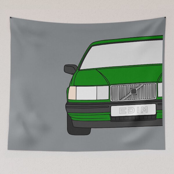 Item preview, 940 Turbo USA waterfall green color best t-shirt design swedishmetal designed and sold by EdimDesign.