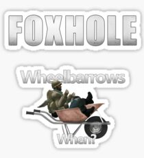 Foxhole - Wheelbarrows Sticker
