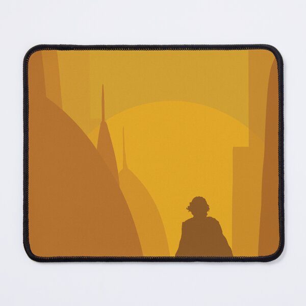Vista previa del artículo con la obra «Anakin y r2d2 en Coruscant - Artprint», diseñado y vendido por Leafy Impressions.