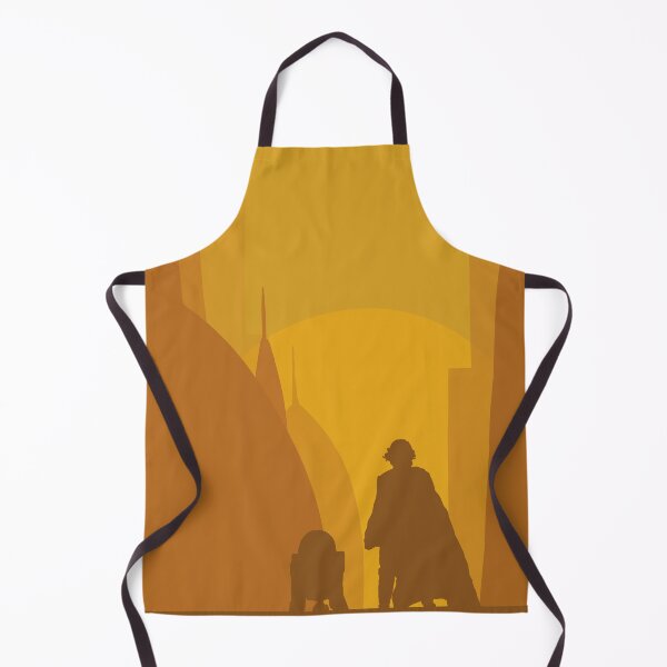 Item preview, Anakin and r2d2 on Coruscant - Artprint designed and sold by Leafy Impressions.