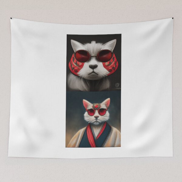 Item preview, Custom CAT Portrait, Pet Portrait Animal Painting, Funny Pet Lover Gift designed and sold by KAONZA.