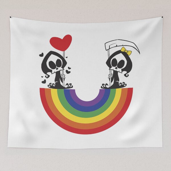 Item preview, Lovebird Grim Reaper designed and sold by me-fe.