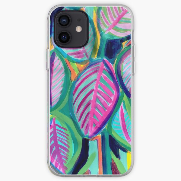 Vibrant Tropical Jungle Design iPhone Soft Case