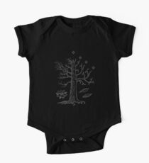 Der weiße Baum von Gondor Baby Body Kurzarm
