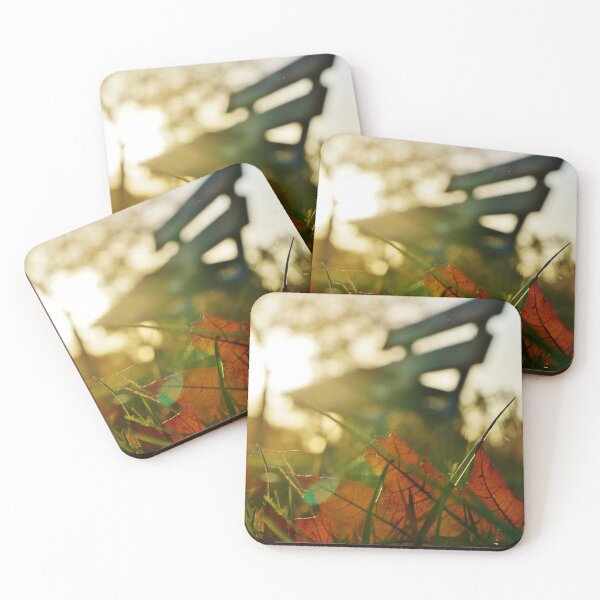 Item preview, Back-lit Fallen Leaf with Bench designed and sold by Nalinne Jones.