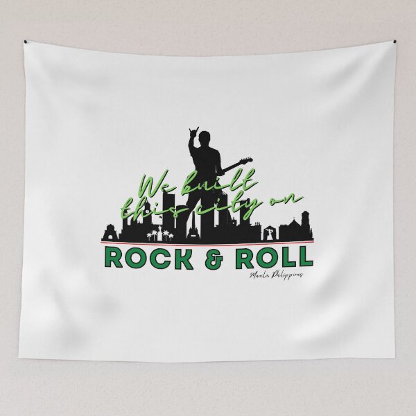 Item preview, We Built this City - Manila, Green designed and sold by Mean-Musician.