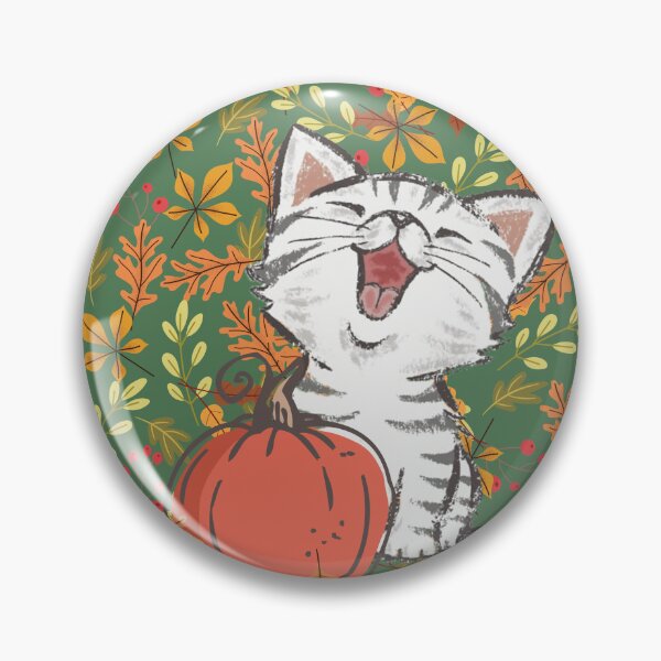 Item preview, Cat Autumn designed and sold by CreativeLevelUp.
