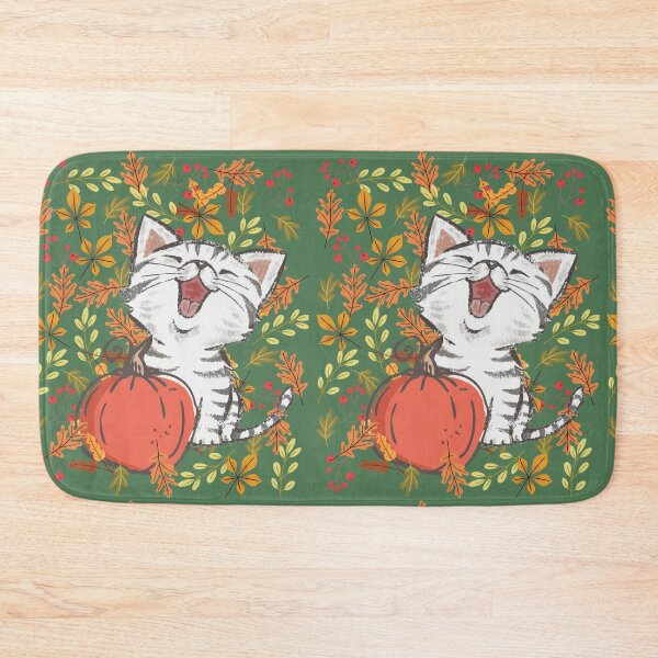 Item preview, Cat Autumn designed and sold by CreativeLevelUp.