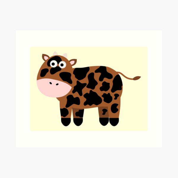 Cow Hide Pattern Legging- Dark Brown – Flag Matrix