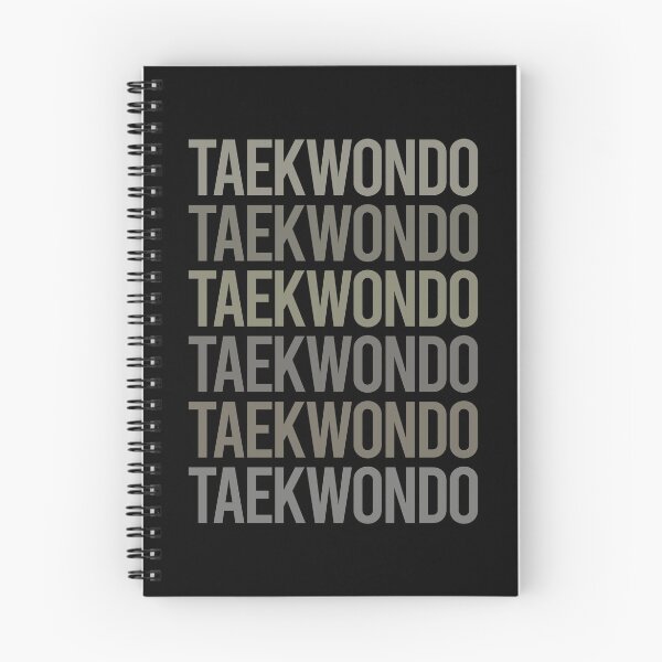 Item preview, Gray Text Art Taekwondo Tae Kwon Do Taekwon-Do designed and sold by TartSpiderWeb.