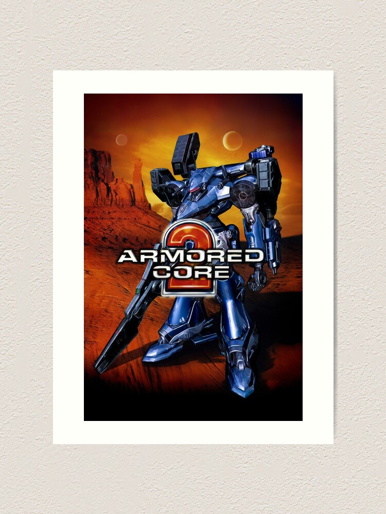 Armored Core 2 - P2 - Main Core Sticker for Sale by Mecha-Art