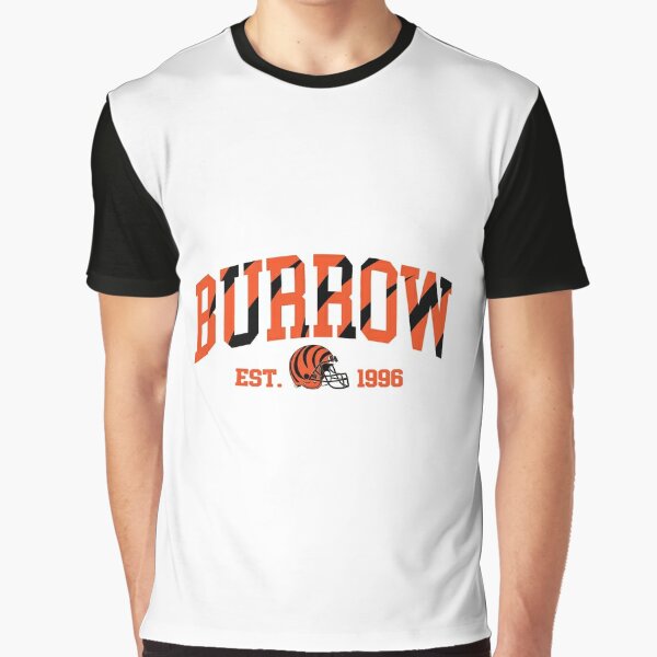 Next Play Tees Cincinnati Bengals QB Joe Burrow Brrr Character Heather Gray Sublimated T-Shirt Small