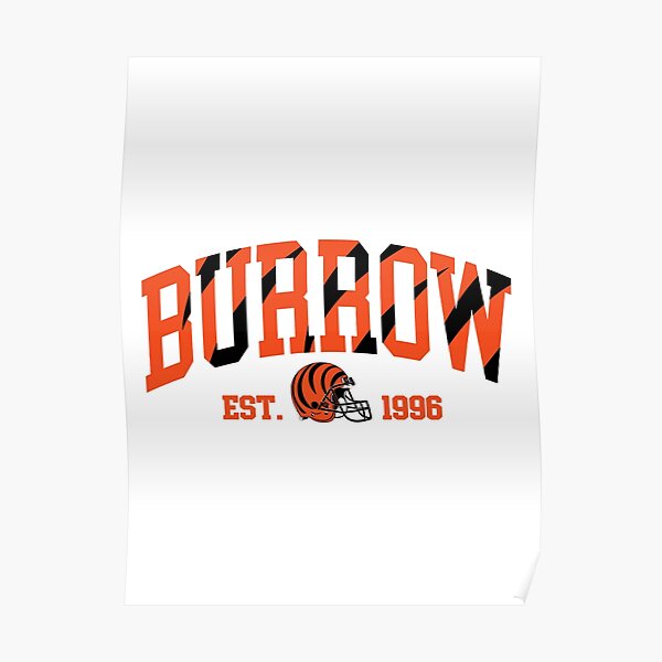 Joe Burrow 9 Poster for Sale by CliffTamas