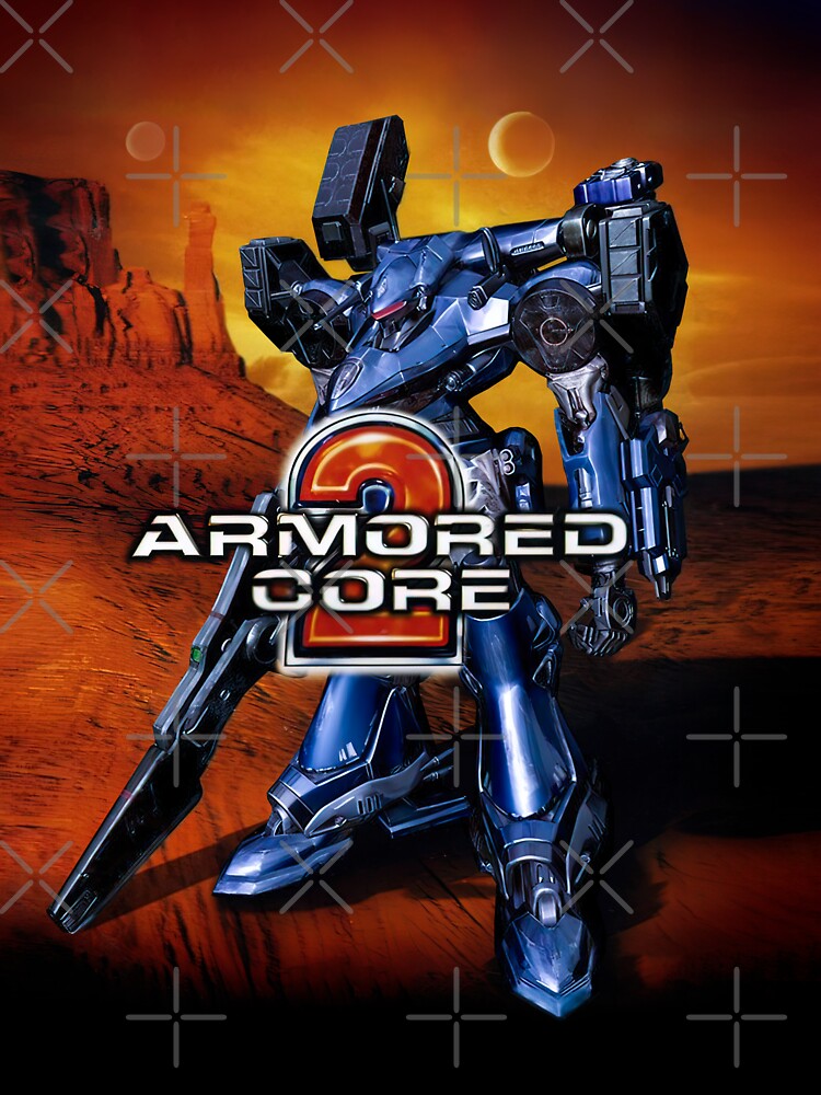 Armored Core 2 PS2 Original 2000 Ad Authentic Video Game Promo Art