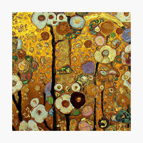 Item preview, Fleurs Gustav Klimt designed and sold by maniacfitness.
