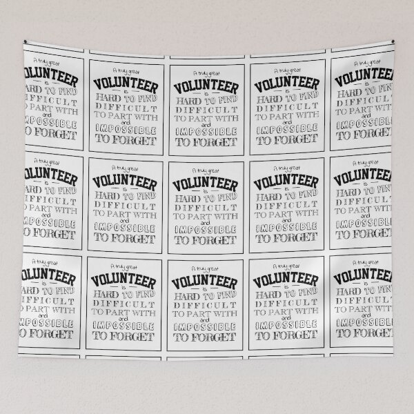 Item preview, Volunteer thank you quote saying Gift for volunteer appreciation modern typography designed and sold by tanabe.