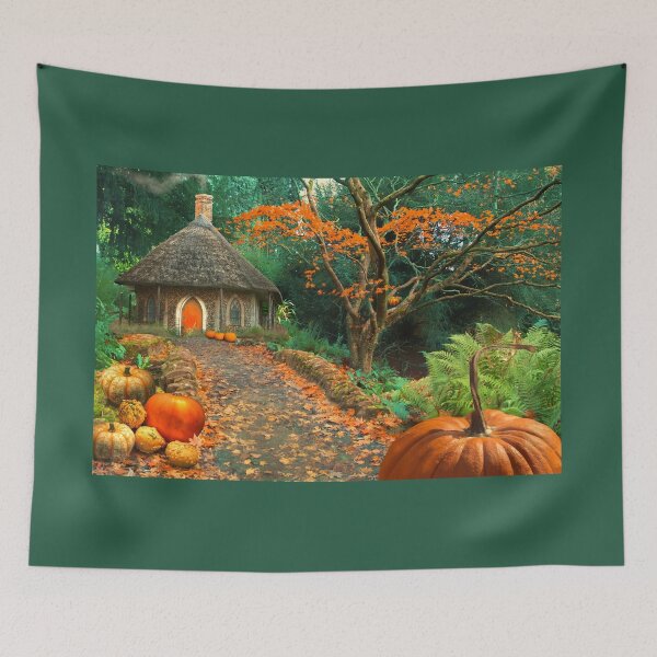 Item preview, Autumn at Pumpkin Cottage designed and sold by Alisonchambers2.