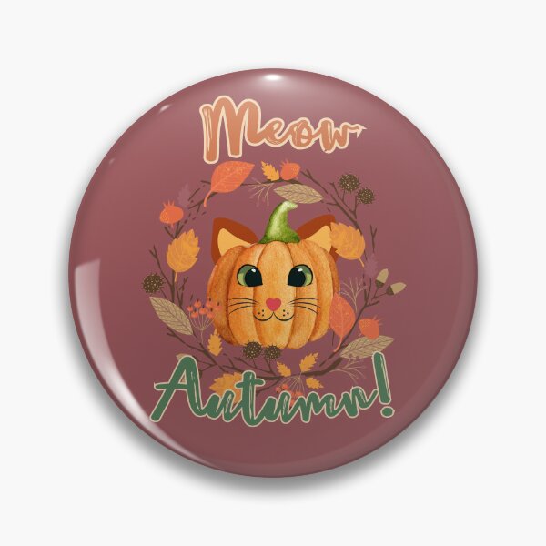 Item preview, Meow Autumn designed and sold by CreativeLevelUp.