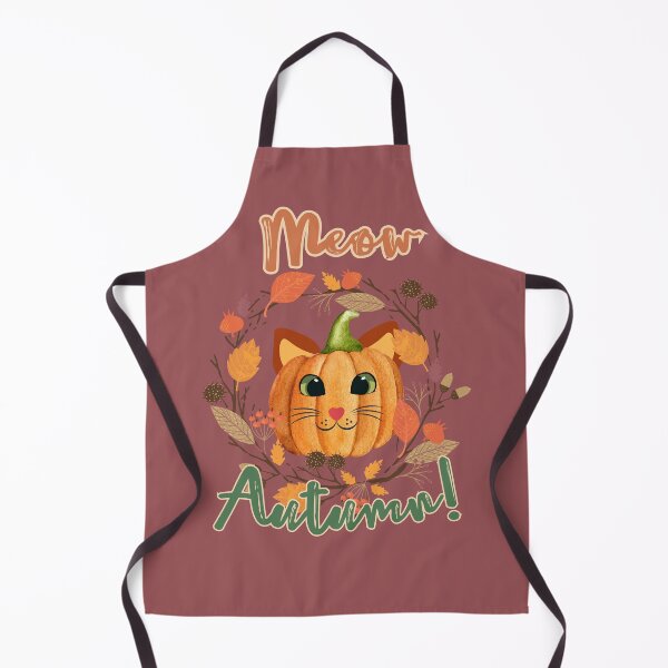 Item preview, Meow Autumn designed and sold by CreativeLevelUp.