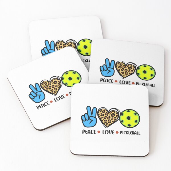 Artikelvorschau, Peace Love Picklebal (Pickleball-Liebhaber-Geschenk) entworfen und verkauft von i-longmanshop.