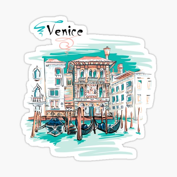Vista previa del artículo con la obra «Palazzo en Venecia», diseñado y vendido por kavalenkavart.