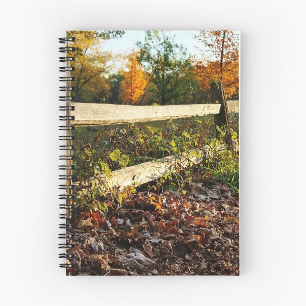 Item preview, Rustic Wooden Fence in Autumn designed and sold by Nalinne Jones.