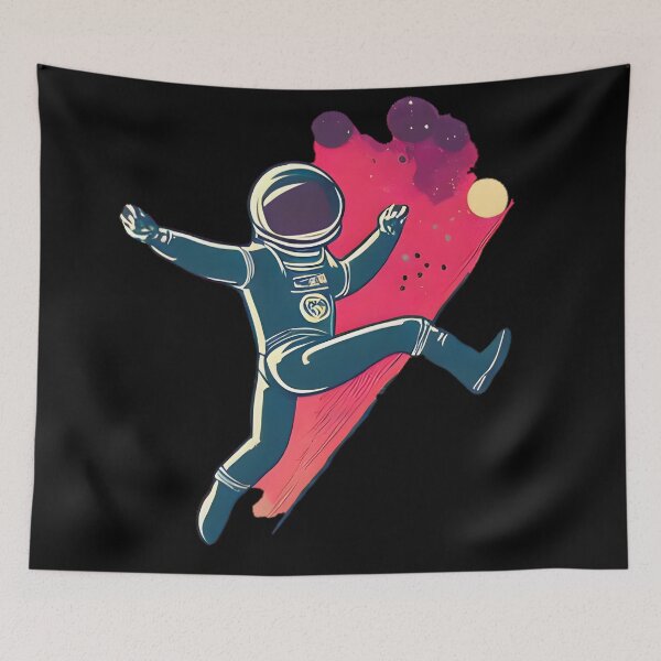 Item preview, Astronaut Jumping designed and sold by nuel-art.