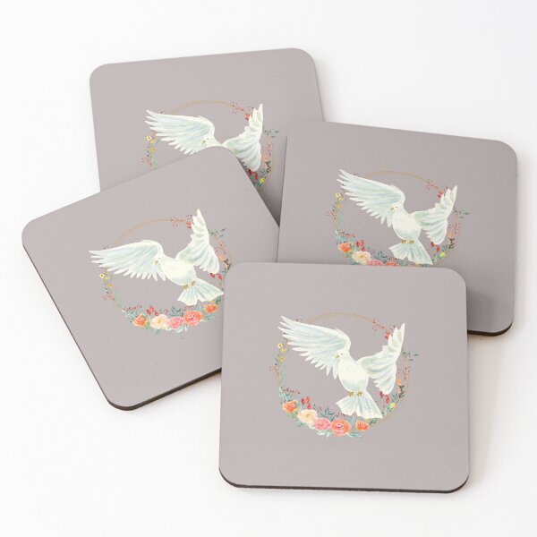 Item preview, Watercolors Drawing bird with flowers designed and sold by pookamon14.