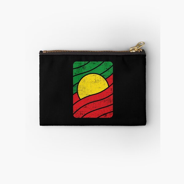 Item preview, Rasta Vintage Sunset Distressed designed and sold by designandclouds.