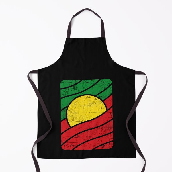 Item preview, Rasta Vintage Sunset Distressed designed and sold by designandclouds.