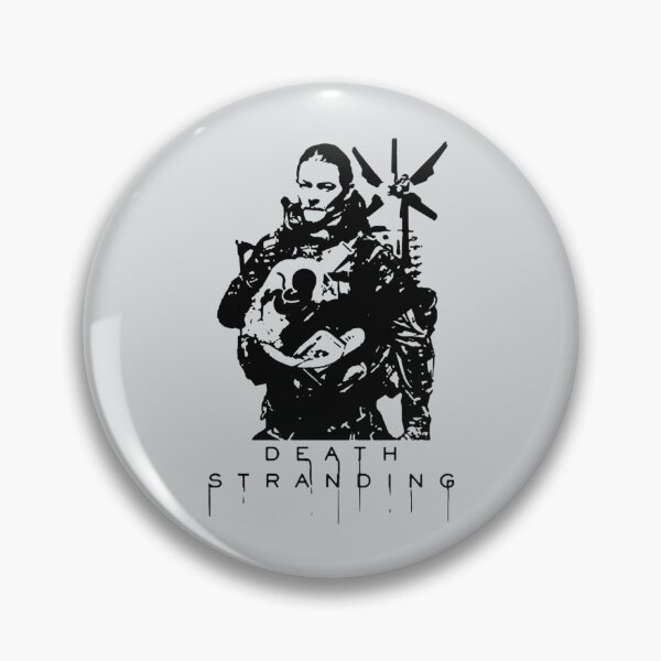 Item preview, black handsome death art stranding game for fans   designed and sold by Camperista09.