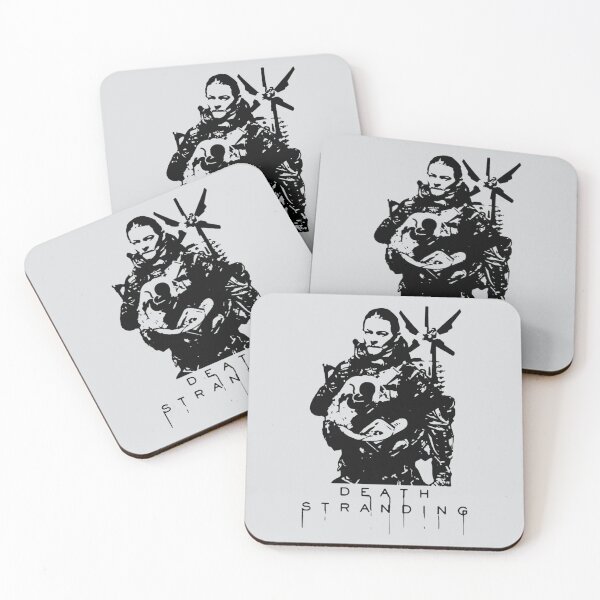 Item preview, black handsome death art stranding game for fans   designed and sold by Camperista09.