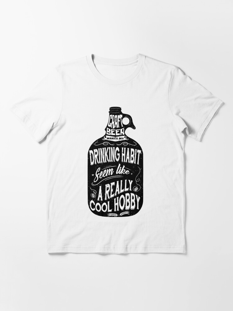 "Beer Habit" Tshirt for Sale by DinterDesigns Redbubble craft beer