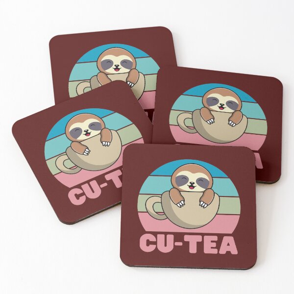 Item preview, Cu-Tea: Sloth Loves Tea designed and sold by Keep Smiling.