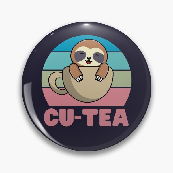 Item preview, Cu-Tea: Sloth Loves Tea designed and sold by Keep Smiling.