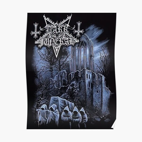 "The Best Black Metal Band" Poster for Sale by delandrey Redbubble