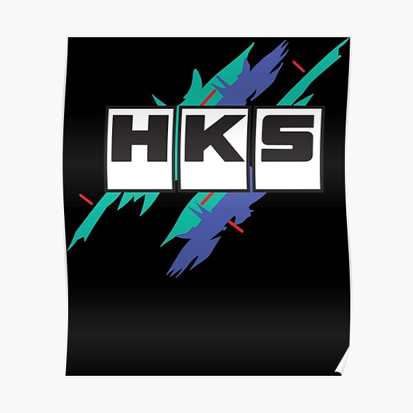 Hks Poster For Sale By Rubidorse Redbubble 