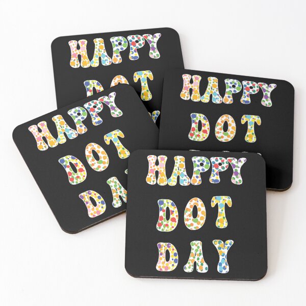 Item preview, Groovy Happy Dot Day International Dot Day Colorful Dot Retro designed and sold by JoshBulky.