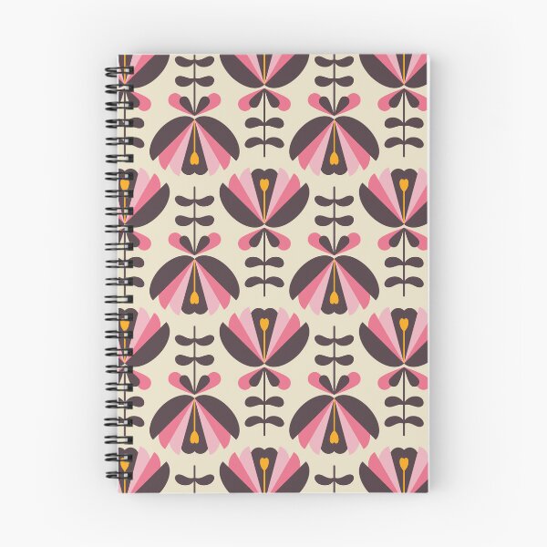 Item preview, 2048 - cornflowers, dark pink designed and sold by RouCouCou.