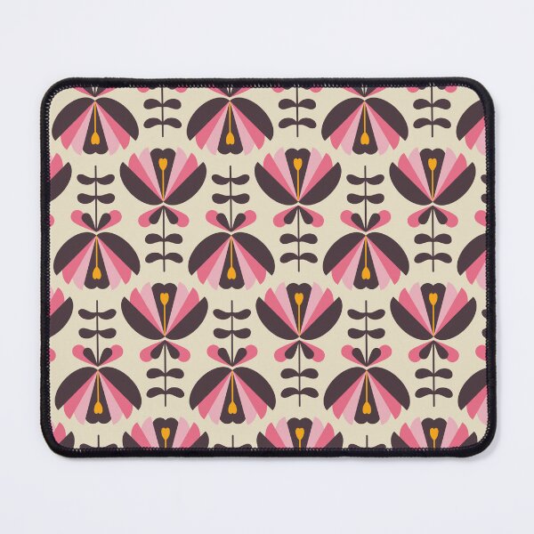 Item preview, 2048 - cornflowers, dark pink designed and sold by RouCouCou.