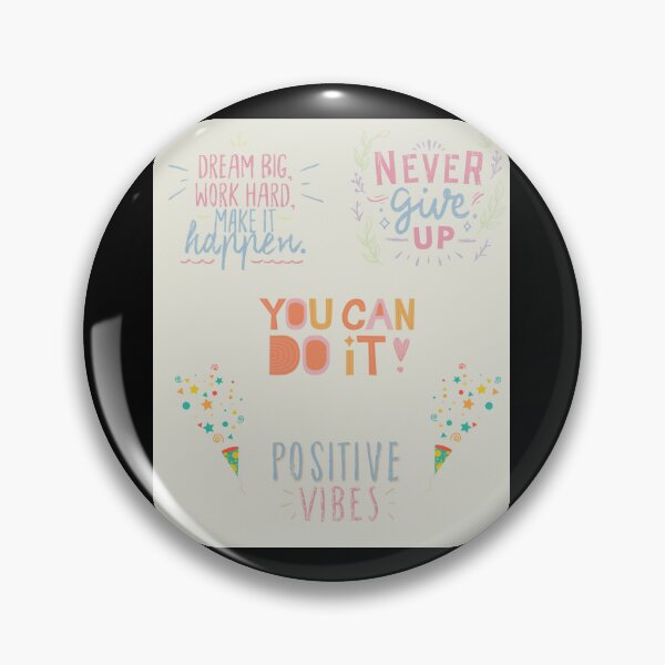 Item preview, Positivity Sticker Pack, You Can Do It designed and sold by InstaDesignCo.