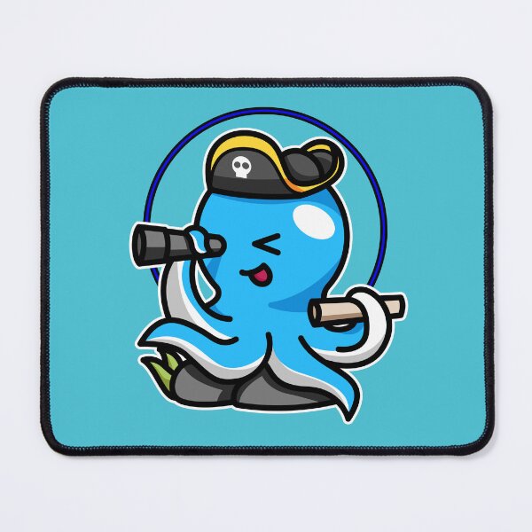 Item preview, Cute Pirate Octopus designed and sold by xxBronchitisxx.