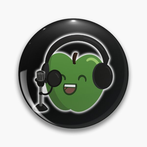 Item preview, An Apple A Day Keeps The Mouth Noise At Bay designed and sold by ChelseaSketch.