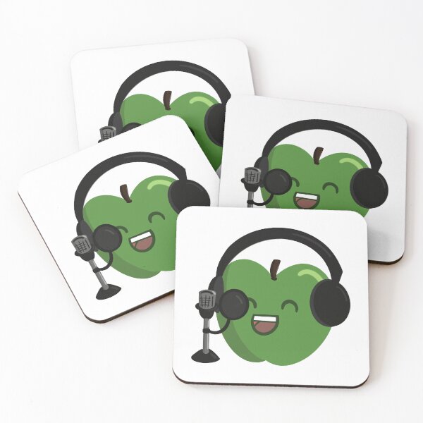 Item preview, An Apple A Day Keeps The Mouth Noise At Bay designed and sold by ChelseaSketch.