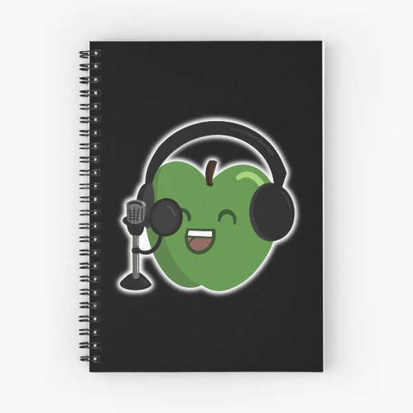 Item preview, An Apple A Day Keeps The Mouth Noise At Bay designed and sold by ChelseaSketch.
