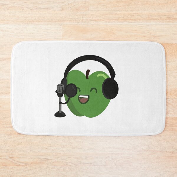 Item preview, An Apple A Day Keeps The Mouth Noise At Bay designed and sold by ChelseaSketch.