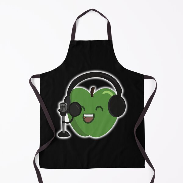 Item preview, An Apple A Day Keeps The Mouth Noise At Bay designed and sold by ChelseaSketch.