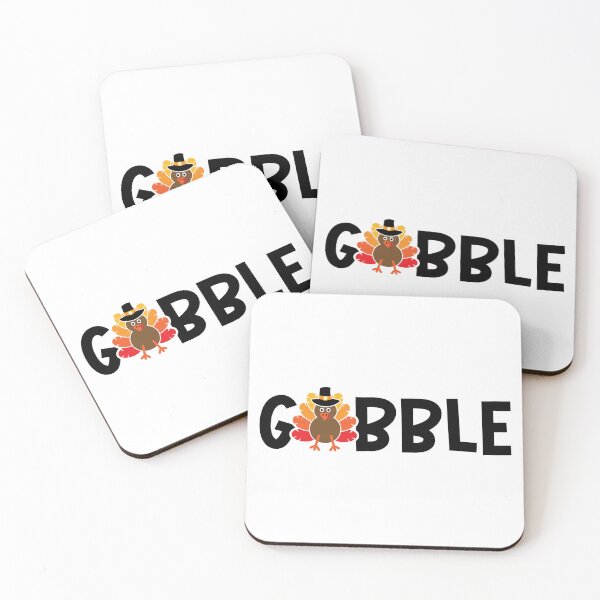 Item preview, Gobble Cute and Simple Fall Thanksgiving Design designed and sold by VieGalleryy.