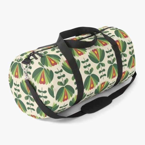 Item preview, 2049 - cornflowers, green / red designed and sold by RouCouCou.