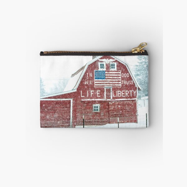 Artikelvorschau, Americana-Scheune im Schneesturm entworfen und verkauft von Jim Stiles.